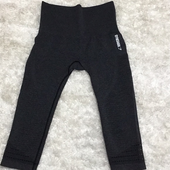 Gymshark - Booty Shaping Black Marl High waisted - Picture 3 of 8